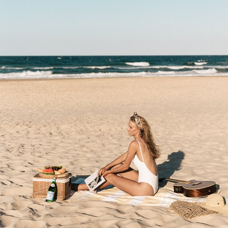 Daffodil Yellow - Sand Free Beach Towel