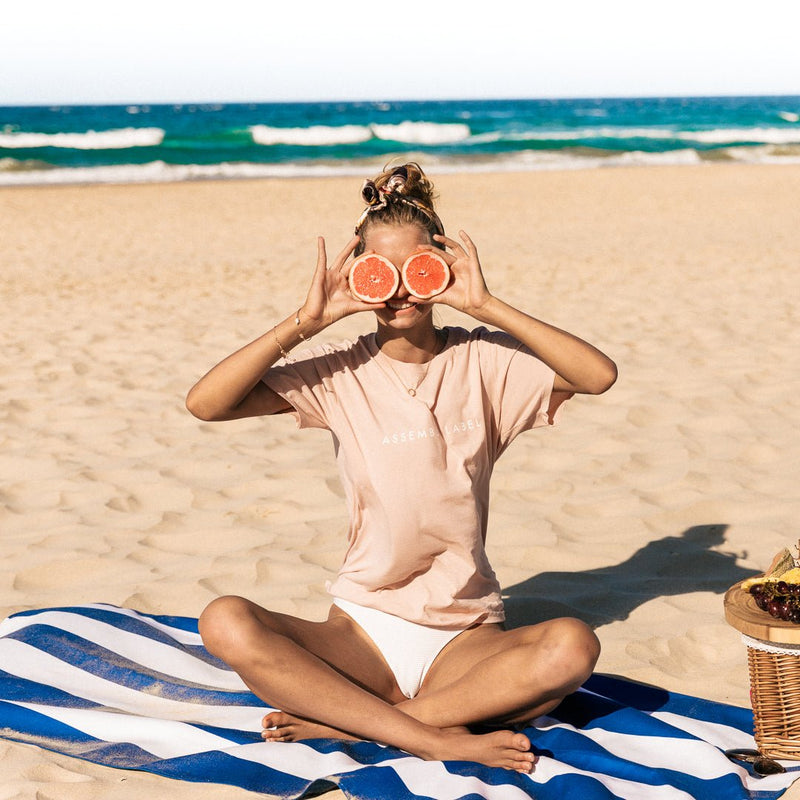 Deep Mediterranean - Sand Free Beach Towel